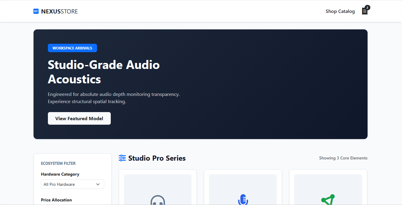 Premium E-commerce Showcase Preview